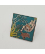 US Virgin Islands Collectible Souvenir Enamel Lapel Hat Pin - £18.47 GBP