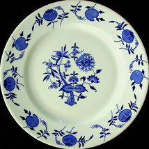 Collector&#39;s Plate - Tree of Life Motif in Blue - Shenango China - Vintage - $29.91