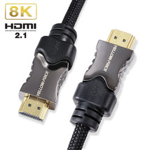 8K Hdmi 2.1 Cable 6Ft, 4K 120Hz, Hdcp 2.3, Dolby Vision, Hdr, Cl3 In-Wall Safe - £22.79 GBP