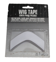 Wig Tape Use for Wigs Facial Hair Gaments and More Double Sided 25 Pieces - £4.56 GBP