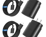 Super Fast Charger Type C, 25W Usb C Wall Charger Fast Charging For Sams... - $31.99