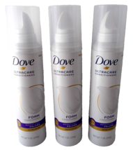 3X DOVE Ultracare Foam Conditioner Weightless Volume Fine Hair 7 oz - £4.57 GBP