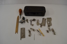 Williams Sewing Machine Accessories Kit Attachments Montreal Antique c. 1910s - £23.19 GBP
