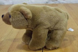 K&amp;M International CUTE TAN BEAR 7&quot; Plush Stuffed Animal - £12.22 GBP