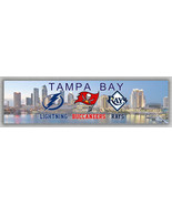 Tampa Bay Lightning, Buccaneers, Rays Tampa city Flag 60x240cm 2x8ft Dec... - £12.51 GBP