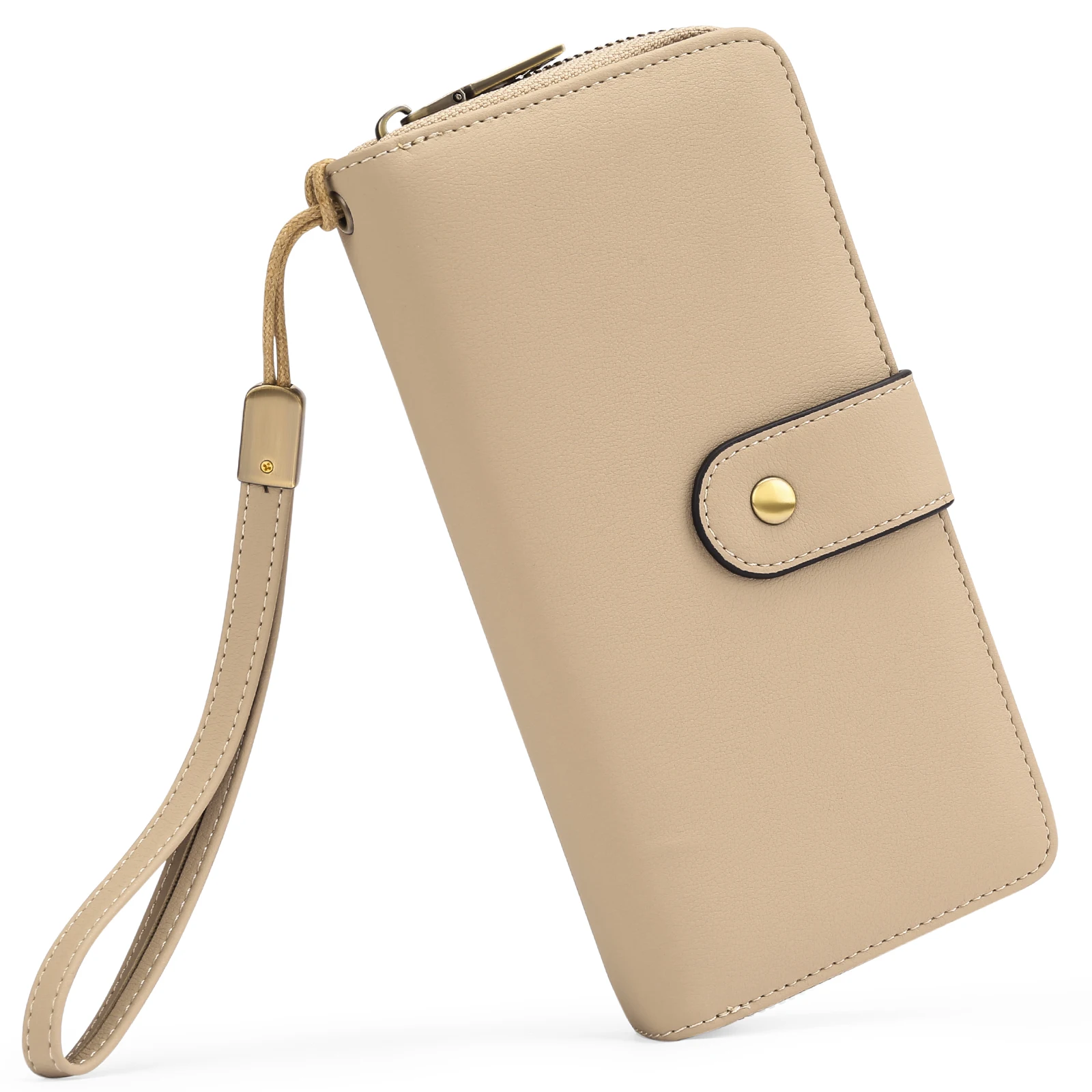 SENDEFN Long Women&#39;s Wallet  Anti-theft Clutch Bag PU Leather Coin Purse Zipper  - £61.61 GBP