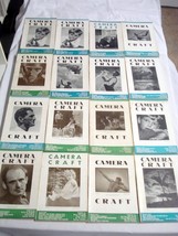 16 Camera Craft Magazines Lot 1936-1938 - £39.14 GBP