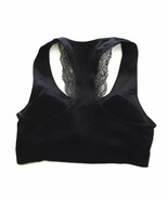 Tranquil &amp; True Womens Comfort Bra Ribbed Seamless Racerback Black Size ... - $232.09 MXN