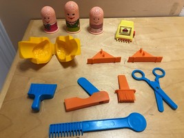 Fuzzy Pumper Barber &amp; Beauty Shop Kenner Accessories Vintage 1977 Play Doh - £6.41 GBP