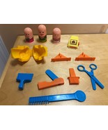 Fuzzy Pumper Barber &amp; Beauty Shop Kenner Accessories Vintage 1977 Play Doh - £6.31 GBP