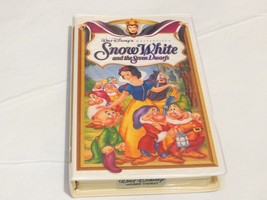 Walt Disney&#39;s Masterpiece Snow white and the seven dwarfs VHS movie tape... - £8.07 GBP
