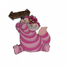 Disney Alice in Wonderland Cheshire Cat Disneyland Paris This Way Sign D... - £23.74 GBP