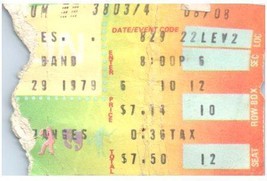 Allman Brothers Band Concert Ticket Stub August 29 1979 Philadelphia PA - £19.16 GBP