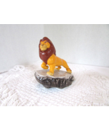 Disney Figurine Porcelain/Ceramic Mufasa The Lion King 5.25&quot;H Pride Rock - $9.68 CAD