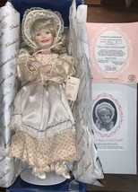 ”Mary Had a Little Lamb&quot; Limited Edition Porcelain doll by Edwin M. Knowles  - £10.06 GBP