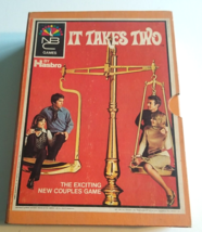 Vintage 1969 Nbc Games Hasbro It Takes Two Board Game Complete - $12.86