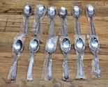 Oneida Northland Love Story Stainless Table Spoons - NEW 12 Pc Set - SHI... - £33.81 GBP