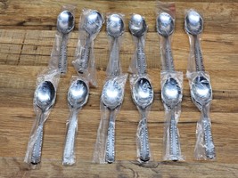 Oneida Northland Love Story Stainless Table Spoons - NEW 12 Pc Set - SHI... - £33.65 GBP