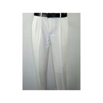 Men 2pc Stacy Adams leisure suit guayabera traditional matching Set 2201 White image 3