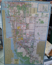 Naples FL Laminated Wall Map (D) - £37.28 GBP