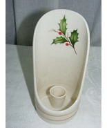 Vintage Holiday Dimension China by Lenox 7&quot; Candle Holder with Handle - $1,000.24 MXN