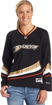 Reebok Donna S Anaheim Anatre Premier Squadra Manica Lunga IN Jersey, Ne... - $64.33