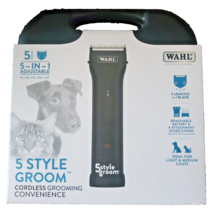 WAHL 5 STYLE GROOM CORDLESS DOG CLIPPER - $74.24
