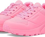 SKECHERS UNO GEN1 NEON GLOW BIG KID&#39;S SHOES NEW 310525L/NPNK - £35.19 GBP