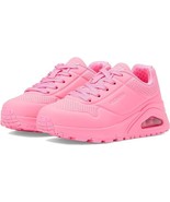 SKECHERS UNO GEN1 NEON GLOW BIG KID&#39;S SHOES NEW 310525L/NPNK - $855.11 MXN