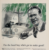 1940 Quaker State Motor Oil Advertisement Automobilia Lubricant Local Bo... - $558.99 MXN