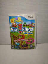 Nintendo Wii Six Flags Fun Park Complete In box Tested - £5.36 GBP