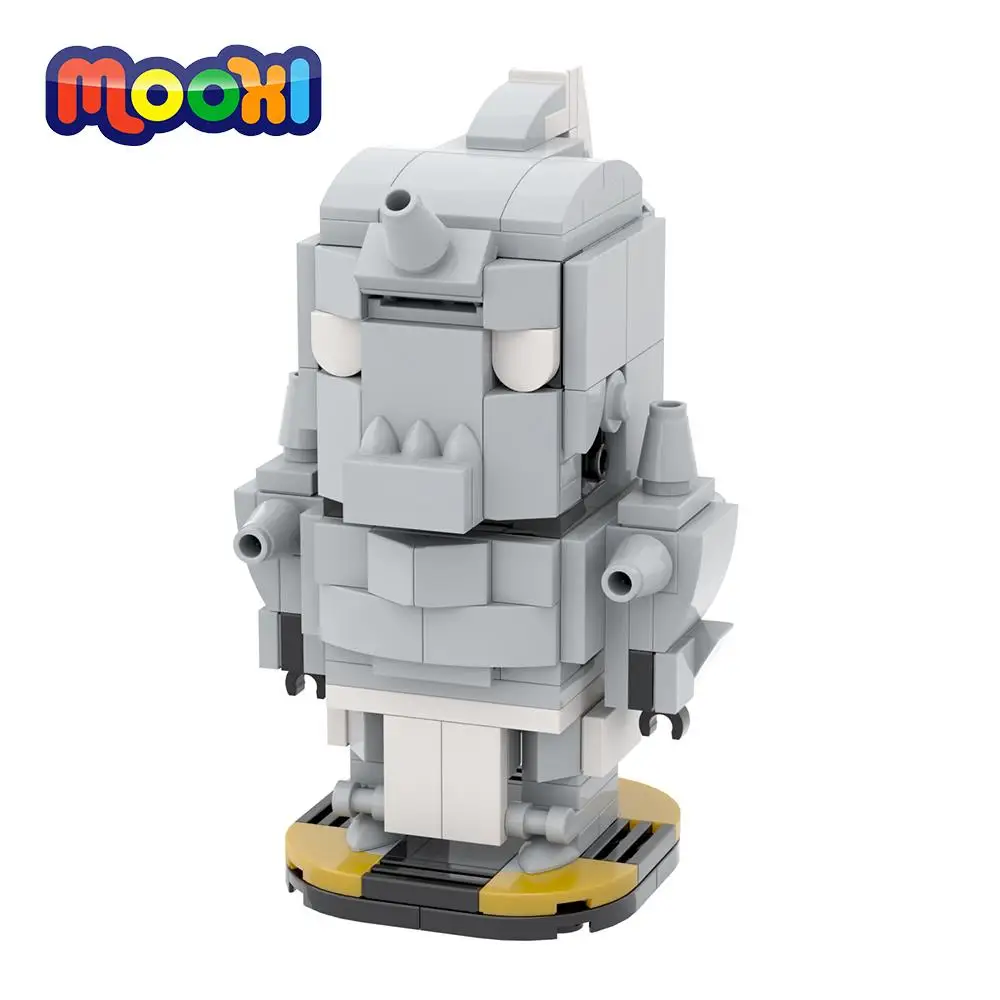 MOOXI Fullmetal Alchemist 176Pcs MOC Brick Alphonse Elric Anime Classic Manga - £15.25 GBP