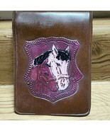 Vintage Western Vinyl Faux Leather Wallet Horse Mare &amp; Foal See Pictures - €7,71 EUR