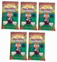 New 5-Pack Topps 2022 Gpk Garbage Pail Kids Chrome 5 Series 5 Hobby Edition Card - £15.76 GBP