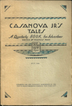 Casanova Jr&#39;s Tales - Vol 1 No 2 - July 1926 - Risque, Spicy, Daring, Suggestive - £12.35 GBP