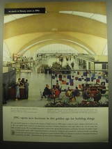 1958 PPG Glass Advertisement - Lambert Airport, St. Louis - £14.65 GBP