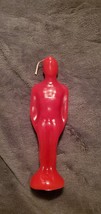 RED MAN IMAGE CANDLE - $5.00