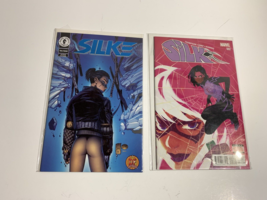 Silke Dark Horse Issue 1 blue foil edition &amp; low # cert and Marvel Silke... - $58.20