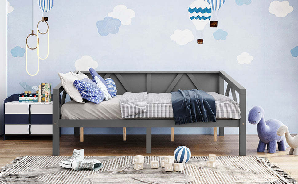 Full Size Gray Daybed: Modern Design, Comfort & Space-Saving Solution Item image 11