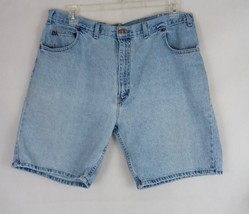 Vintage Womens Light Wash High Rise Jean Shorts 36x8 - £9.90 GBP
