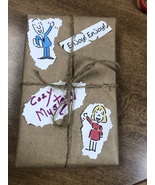 Blind Date with a Cozy Mystery Thrift Book Recycled Wrapping Decorations - £3.93 GBP