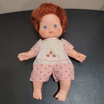 Vintage 1982 Kenner Strawberry Shortcake Blow Kiss 14&quot; Doll American Greetings - £47.03 GBP