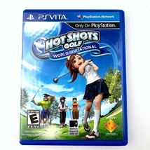 Hot Shots Golf: World Invitational PAVITA (Sony PlayStation Vita) 2012  Mint - £16.27 GBP