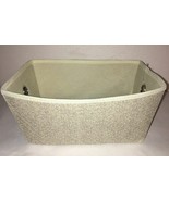 New Essentials Fabric Storage Organizer Container 11.42&quot; x 7.48&quot; x 5&quot; Be... - $7.80