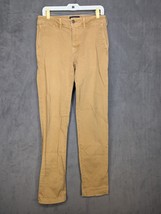 American Eagle Extreme Flex Slim Straight Chino Tan Khaki Pants Men’s 30x34 EUC - $14.01