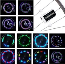 Daway Led Bike Wheel Lights - A12 Waterproof Cool Bicycle Tire, With Battery - £25.14 GBP
