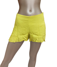 Free People Womens Mini Shorts Solid Neon Green Size Us 4 - £26.67 GBP