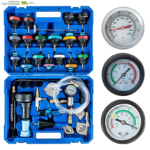 SIXIWANZI 34Pc Coolant Pressure Tester and Vacuum Refill Kit with 25 Rad... - $147.88