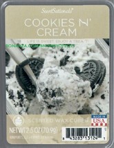Cookie n Cream ScentSationals Scented Wax Cubes Tarts Melts Potpourri - $4.00