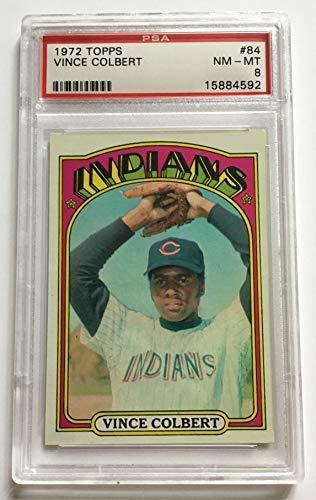 1972 Topps Vince Colbert #84 PSA 8 NM-MT Indians - $17.77